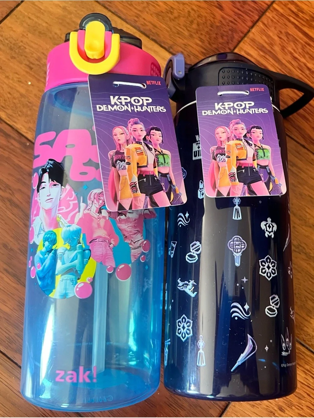 K-Pop Demon Hunters Zak Water Bottles